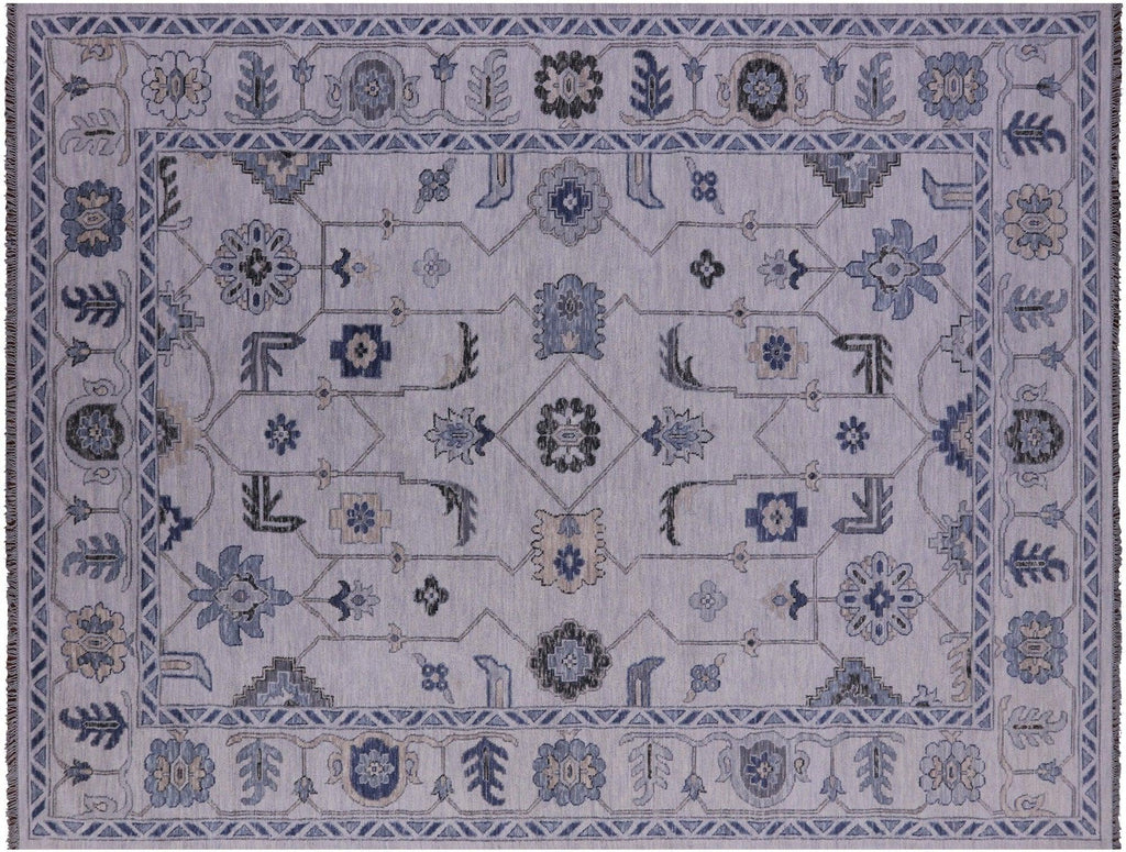 Hand Knotted Turkish Oushak Wool Rug - Manhattan Rugs