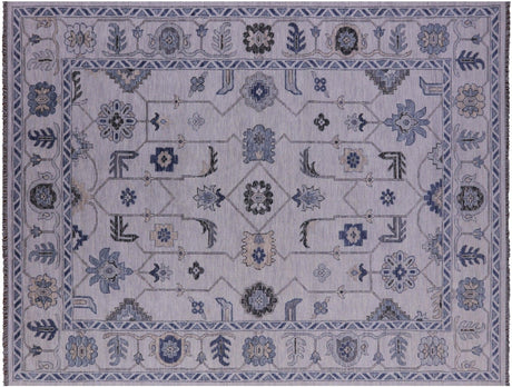 Hand Knotted Turkish Oushak Wool Rug - Manhattan Rugs