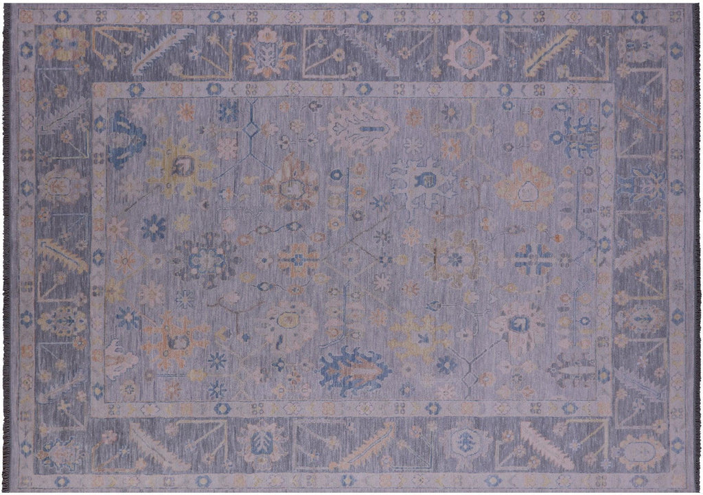 Turkish Oushak Handmade Wool Rug - Manhattan Rugs