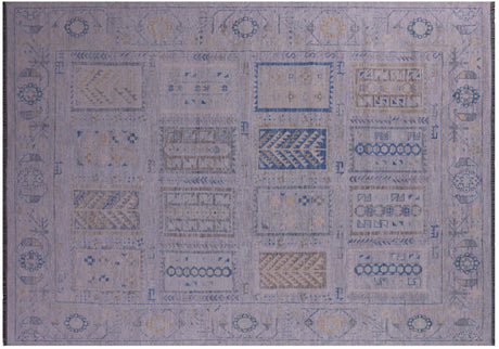 Persian Gabbeh Tribal Hand Knotted Wool Rug - Manhattan Rugs