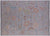 Silver Turkish Angora Oushak Hand Knotted Wool Rug 10' 3" X 13' 11" - Q21250