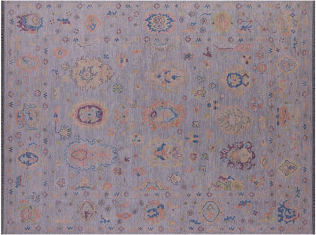 Turkish Oushak Hand Knotted Wool Rug - Manhattan Rugs