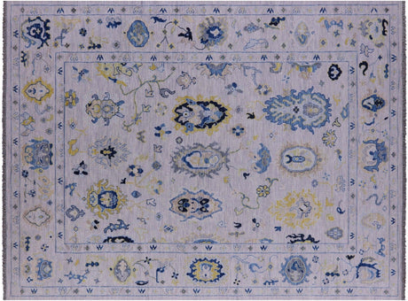 Handmade Turkish Oushak Wool Rug - Manhattan Rugs