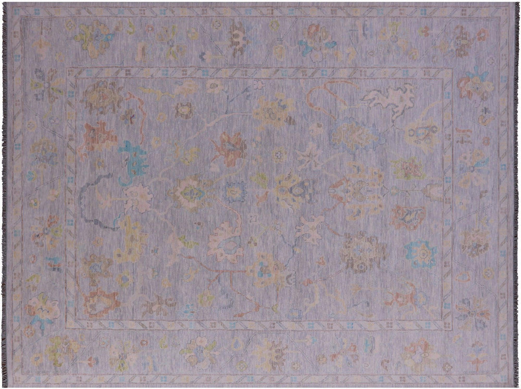 Turkish Oushak Hand Knotted Wool Rug - Manhattan Rugs