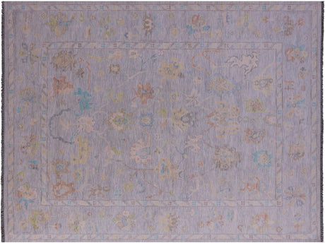 Turkish Oushak Hand Knotted Wool Rug - Manhattan Rugs