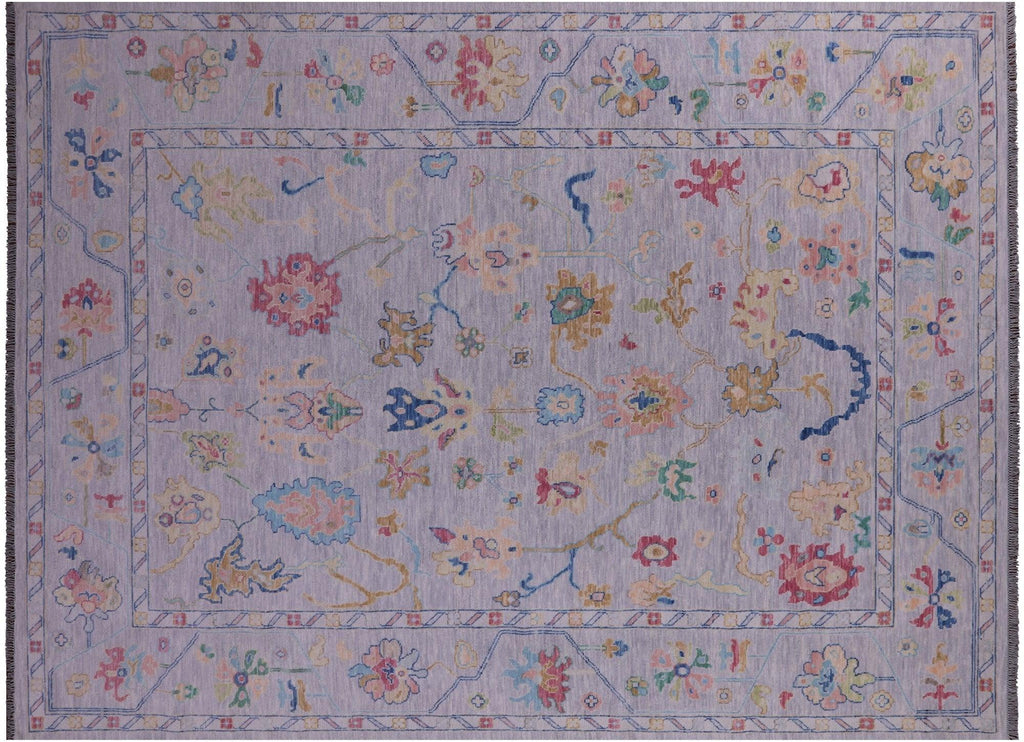 Handmade Turkish Oushak Wool Rug - Manhattan Rugs