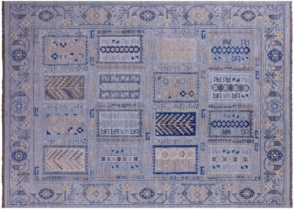 Hand Knotted Tribal Persian Gabbeh Wool Rug - Manhattan Rugs