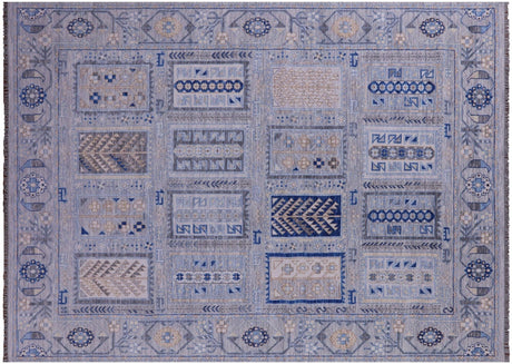 Hand Knotted Tribal Persian Gabbeh Wool Rug - Manhattan Rugs
