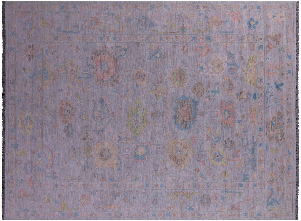 Handmade Turkish Oushak Wool Rug - Manhattan Rugs