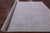 Silver 10' 1" X 13' 10" Handmade Turkish Angora Oushak Wool Rug - Q21260