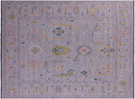 Hand Knotted Turkish Oushak Wool Rug - Manhattan Rugs