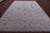Silver Hand Knotted Turkish Angora Oushak Wool Rug 10' 3" X 13' 8" - Q21261