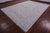 Silver Hand Knotted Turkish Angora Oushak Wool Rug 10' 3" X 13' 8" - Q21261
