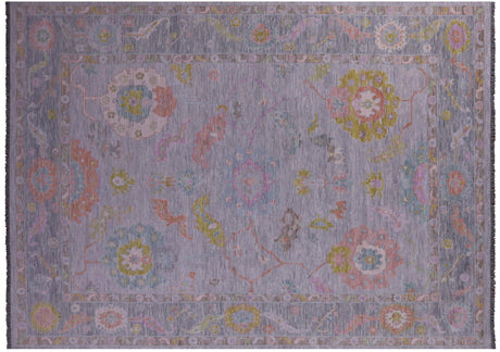 Turkish Oushak Handmade Wool Rug - Manhattan Rugs