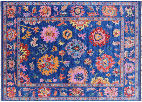 Handmade Turkish Oushak Wool Rug - Manhattan Rugs