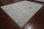 SUPER SALE Silver 10' 3" X 13' 10" Turkish Angora Oushak Hand Knotted Wool Rug - Q21269