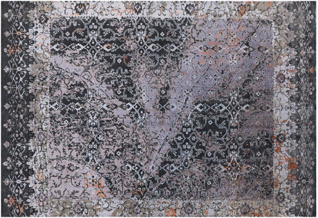 Persian Handmade Silk With Oxidized Wool Rug - Manhattan Rugs