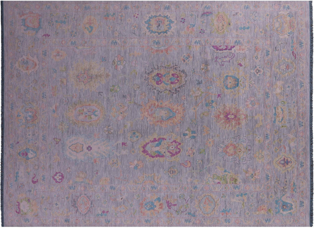 Turkish Oushak Handmade Wool Rug - Manhattan Rugs