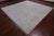 SUPER SALE Silver 10' Square Turkish Angora Oushak Hand Knotted Wool Rug - Q21274