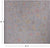SUPER SALE Silver 10' Square Turkish Angora Oushak Hand-Knotted Wool Rug - Q21280