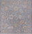SUPER SALE Silver 10' Square Hand Knotted Turkish Angora Oushak Rug - Q21282