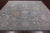 SUPER SALE Silver 10' Square Hand Knotted Turkish Angora Oushak Rug - Q21282