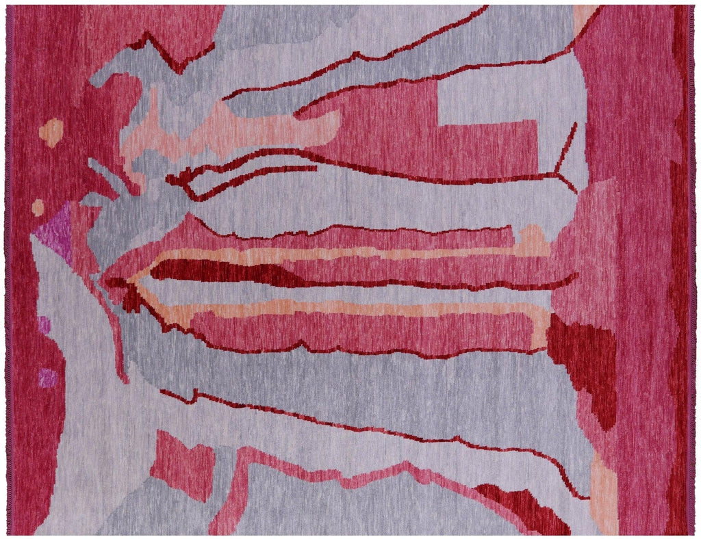 Moroccan Hand-Knotted Wool Rug - Manhattan Rugs