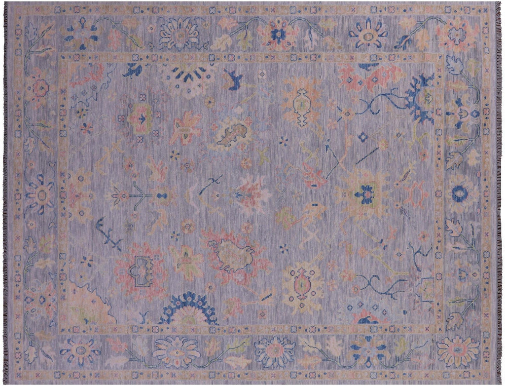Hand-Knotted Turkish Oushak Rug - Manhattan Rugs