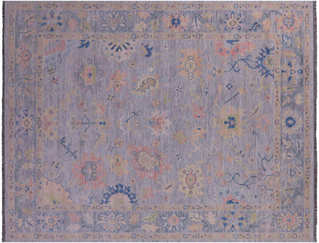 Hand-Knotted Turkish Oushak Rug - Manhattan Rugs