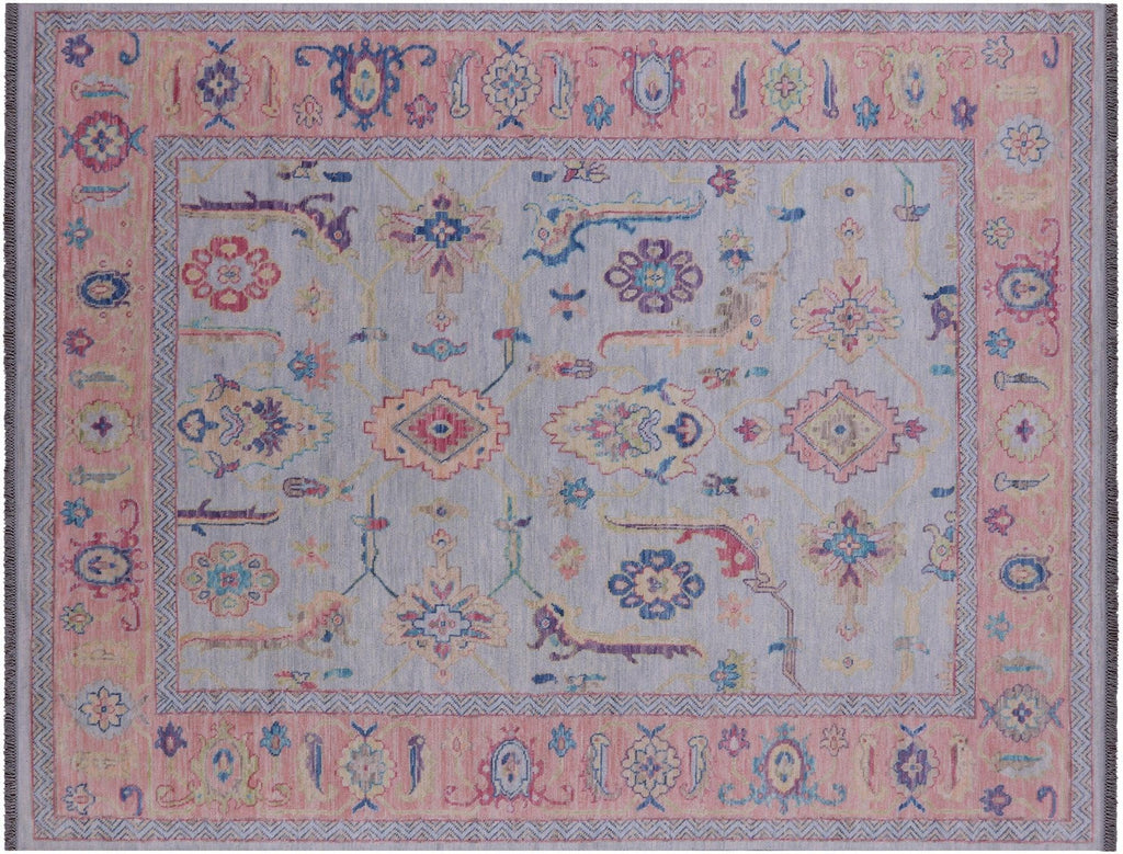 Turkish Oushak Handmade Wool Rug - Manhattan Rugs
