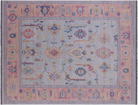 Turkish Oushak Handmade Wool Rug - Manhattan Rugs