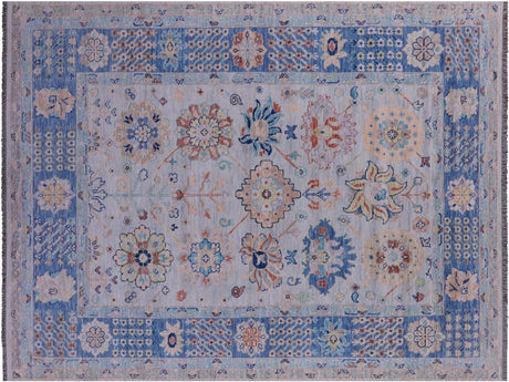 Hand-Knotted Turkish Oushak Wool Rug - Manhattan Rugs