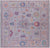 Square Hand Knotted Turkish Oushak Rug - Manhattan Rugs
