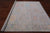 SUPER SALE Silver 8' Square Turkish Angora Oushak Handmade Wool Rug - Q21320