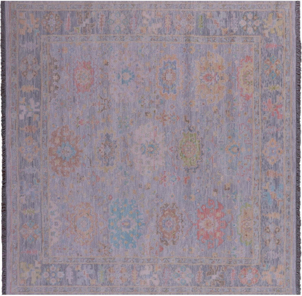 Square Turkish Oushak Handmade Rug - Manhattan Rugs