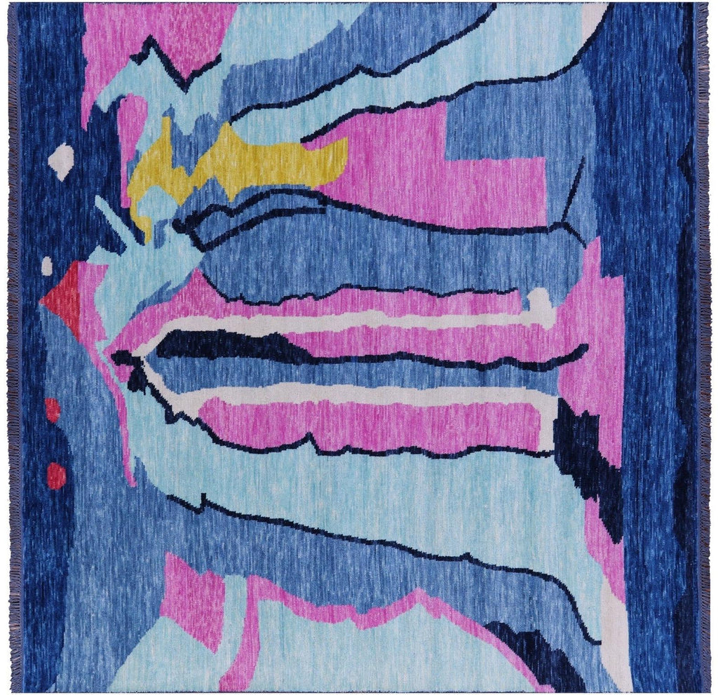 Square Moroccan Hand Knotted Rug - Manhattan Rugs