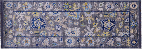 Runner Turkish Oushak Handmade Wool Rug - Manhattan Rugs