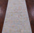 Silver Hand Knotted Turkish Angora Oushak Wool Runner Rug 2' 7" X 11' 10" - Q21341