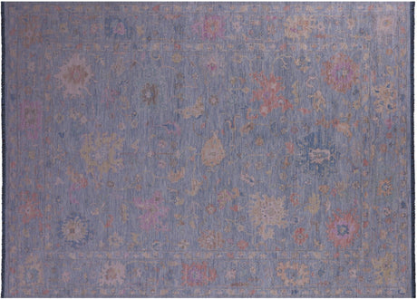 Hand-Knotted Turkish Oushak Wool Rug - Manhattan Rugs