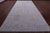 Silver 8' 0" X 16' 4" Persian Gabbeh Tribal Handmade Wool Rug - Q21346
