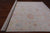 SUPER SALE Ivory 9' 10" X 13' 8" Turkish Angora Oushak Handmade Rug - Q21348