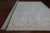 SUPER SALE Silver Hand-Knotted Turkish Angora Oushak Rug 11' 11" X 14' 9" - Q21353