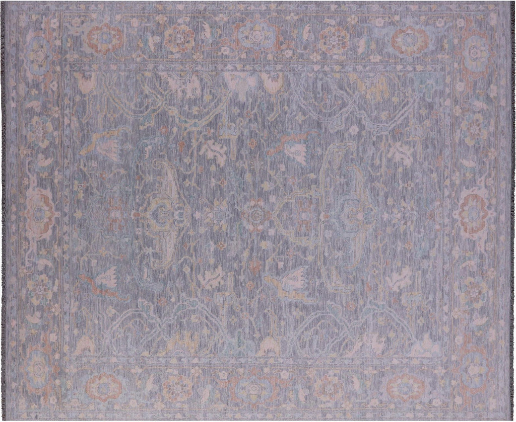 Hand-Knotted Turkish Oushak Rug - Manhattan Rugs