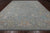 SUPER SALE Silver Hand-Knotted Turkish Angora Oushak Rug 11' 11" X 14' 9" - Q21353