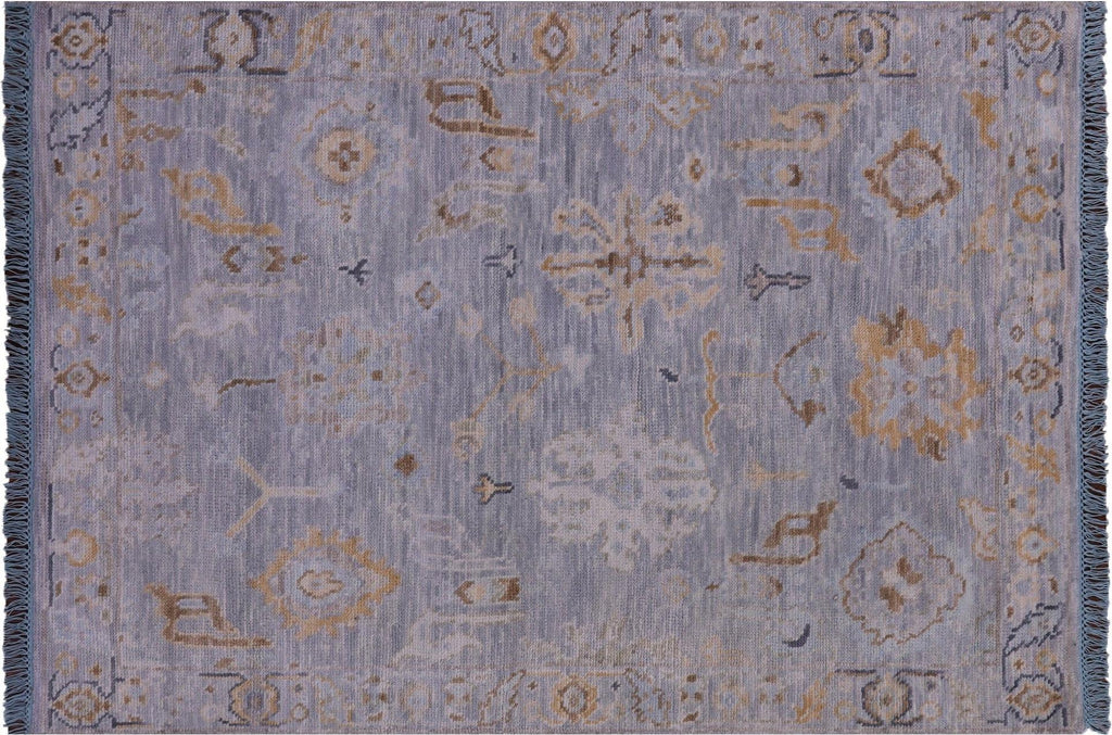 Turkish Oushak Handmade Wool Rug - Manhattan Rugs