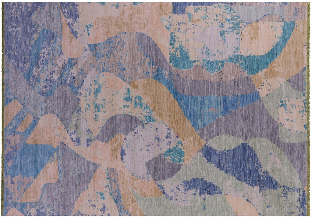 Modern Abstract Hand Knotted Rug - Manhattan Rugs