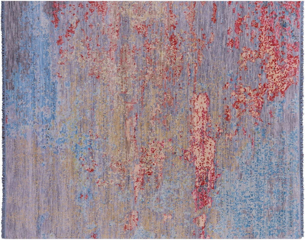 Abstract Modern Hand Knotted Rug - Manhattan Rugs