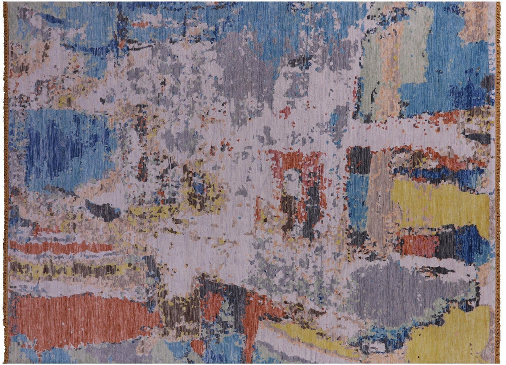 Modern Abstract Handmade Wool Rug - Manhattan Rugs