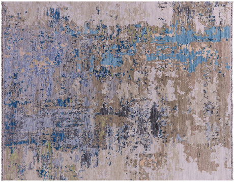 Handmade Abstract Modern Wool Rug - Manhattan Rugs
