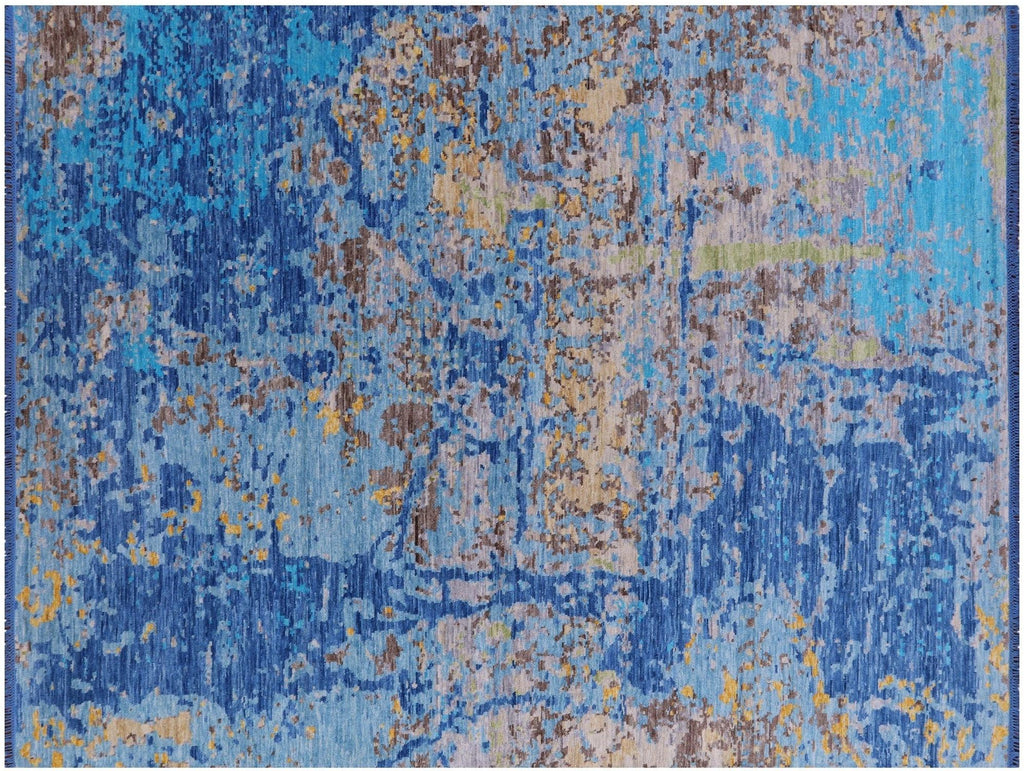 Modern Abstract Handmade Wool Rug - Manhattan Rugs